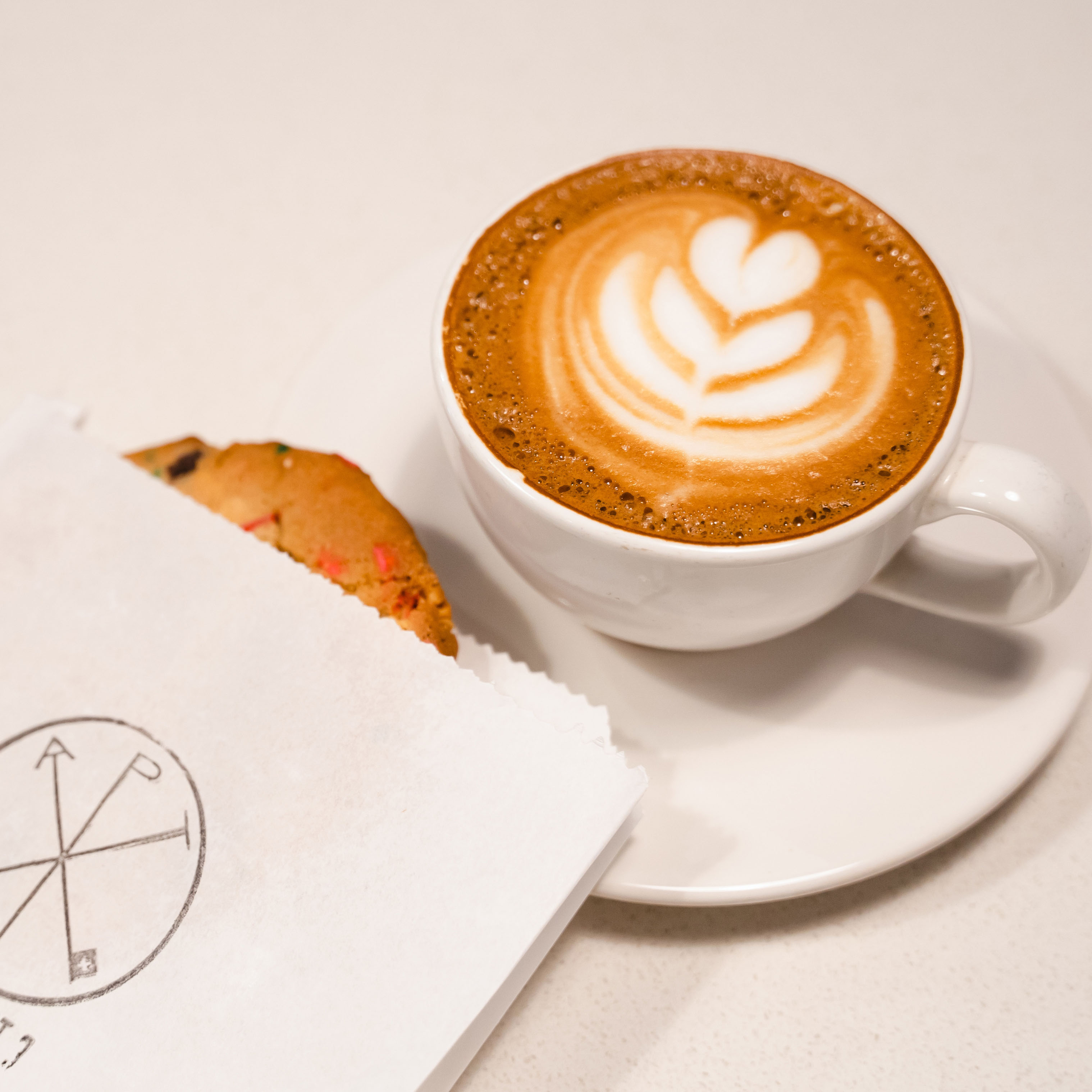 Coffee and cookie