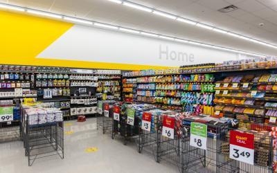 Grocery aisles